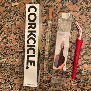 Wine Corkcicle and Bendy Servers for Perfect Wine